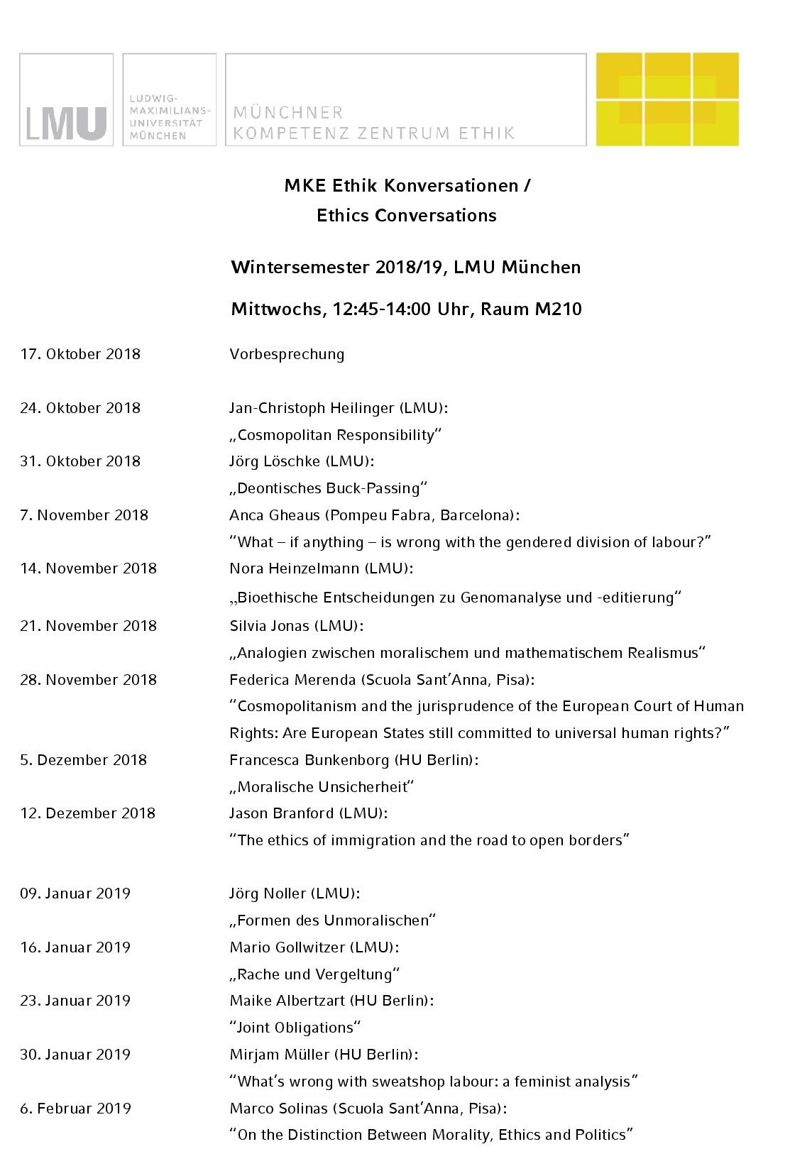 2018 WiSe Konversationen